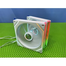 Вентилятор 140мм ARGB подсветка прямой 8PRO белый Вентилятор 140мм ARGB подсветка прямой 8PRO белый