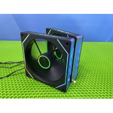 Вентилятор 140мм ARGB подсветка реверс 8PRO черный Вентилятор 140мм ARGB подсветка реверс 8PRO черный