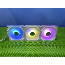 Модульный ARGB вентилятор 120мм прямой белый Prism V1 Модульный ARGB вентилятор 120мм прямой белый Prism V1