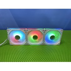 Модульный ARGB вентилятор 120мм реверс белый Prism V1 Модульный ARGB вентилятор 120мм реверс белый Prism V1