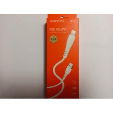 Кабель USB Borofone BX37 Apple Lightning 1м (белый)