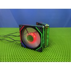 Вентилятор 120мм ARGB подсветка реверс 6 PRO MAX черный