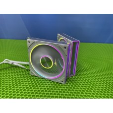 ARGB вентилятор 120мм Transwarp реверс белый