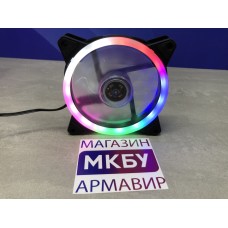 Вентилятор 120мм пятицветная двухстороняя подсветка