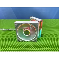ARGB вентилятор 120мм PRISM 11PRO реверс белый