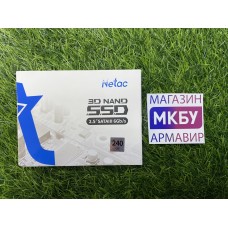 SSD 240Gb 2.5" Netac N535S NT01N535S-240G-S3X