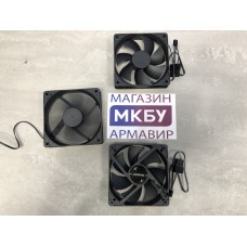 Вентилятор 120мм без подсветки 3pin, molex