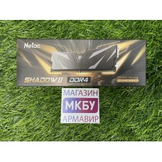 ОЗУ Netac Shadow II Black 16Gb DDR4 3200MHz NTSWD4P32SP-16K