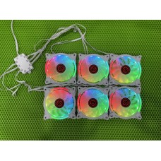 Комплект из 6 ARGB вентиляторов и контроллера