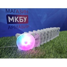 Вентилятор для корпуса ПК 120мм LED full белый