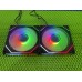 Вентилятор 120мм ARGB подсветка прямой 6PRO черный