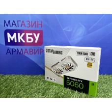 Видеокарта Zotac RTX 5060 TWIN EDGE OC белая 8Gb 128bit