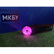 Вентилятор 120мм фиолетовая подсветка 15 диодов