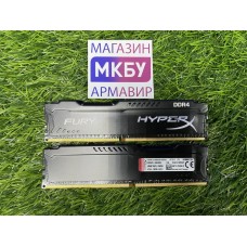 Комплект ОЗУ HyperX 8Gb (4+4) DDR4 2666MHz