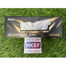 ОЗУ Netac Shadow II White 16Gb DDR4 3200MHz NTSWD4P32SP-16W